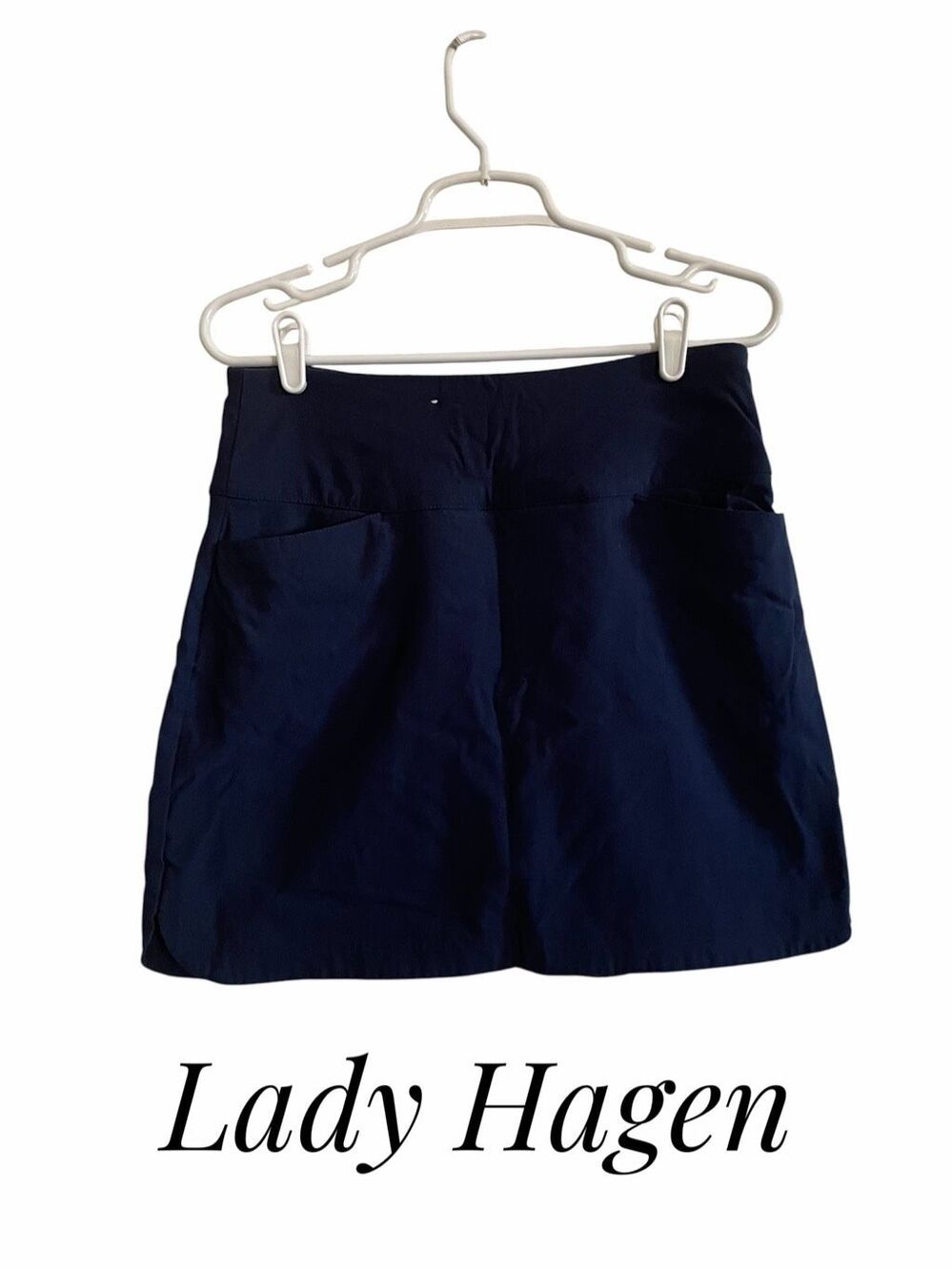 Lady Hagen Medium Golf Athletic Active Skort Navy Blue